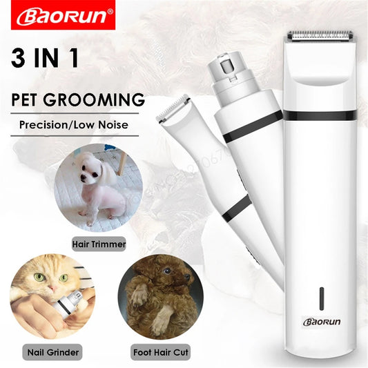 Rechargeable Pet Grooming Kit