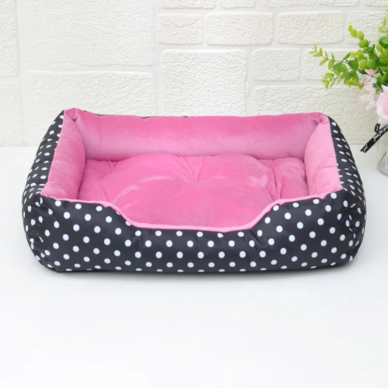 Polka Comfort Pet Bed – All Season
